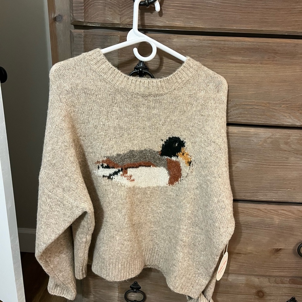 NEW WITH TAGS - mallard sweater